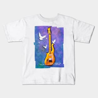 When doves cry #music Kids T-Shirt